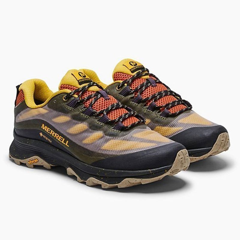 Merrell迈乐男子户外越野跑步鞋Moab Speed GORE-TEX防水版耐磨防滑徒步鞋 42码